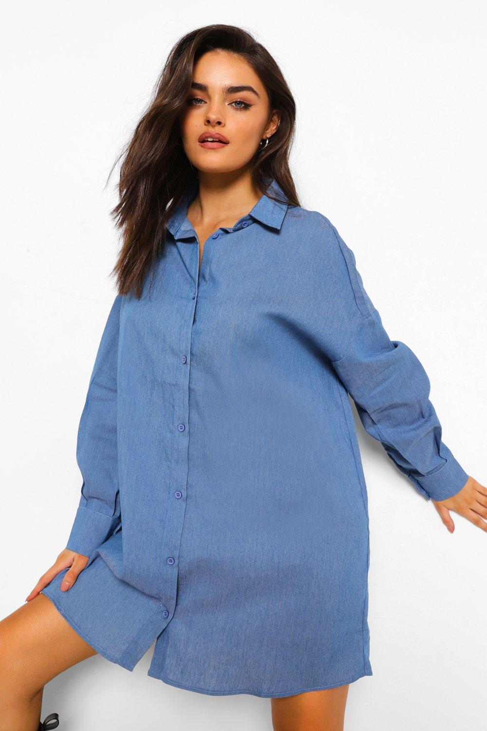 Robe best sale chemise chambray